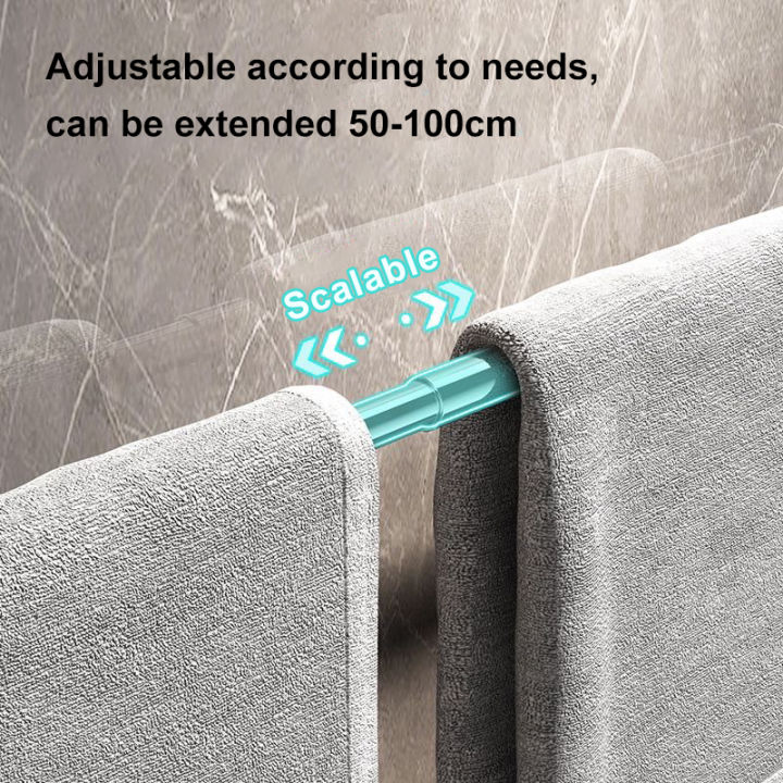 50-100CM%20Suction%20Cup%20Wall%20Towel%20Rack%20No%20Drilling%20Single%20Rod%20Retractable%20Towel%20Rack%20self-adhesive%20Storage%20Rack%20Kitchen%20Bathroom%20-%20Image%203