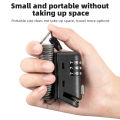 ROCKBROS Helmet Lock Antitheft Mini Bicycle Lock 3 Digit Password Lock Ultralight Flexible Bike Lock Motorcycle Helmet Lock Part. 