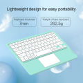 Wireless BT Keyboard For Samsung Galaxy Tab S10 Lite 2025 S9 FE S7 S8 Plus Touchpad Keyboard For Tab A9+ A8 S7FE Tablet Keyboard. 