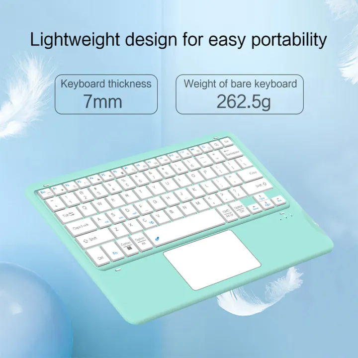 Wireless%20BT%20Keyboard%20For%20Samsung%20Galaxy%20Tab%20S10%20Lite%202025%20S9%20FE%20S7%20S8%20Plus%20Touchpad%20Keyboard%20For%20Tab%20A9+%20A8%20S7FE%20Tablet%20Keyboard%20-%20Image%202