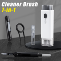 7-in-1 Computer Keyboard Cleaner Brush Screen cleaning Spray Bottle Set Earphones Cleaning Pen Cleaning Tools Keycap Puller. 