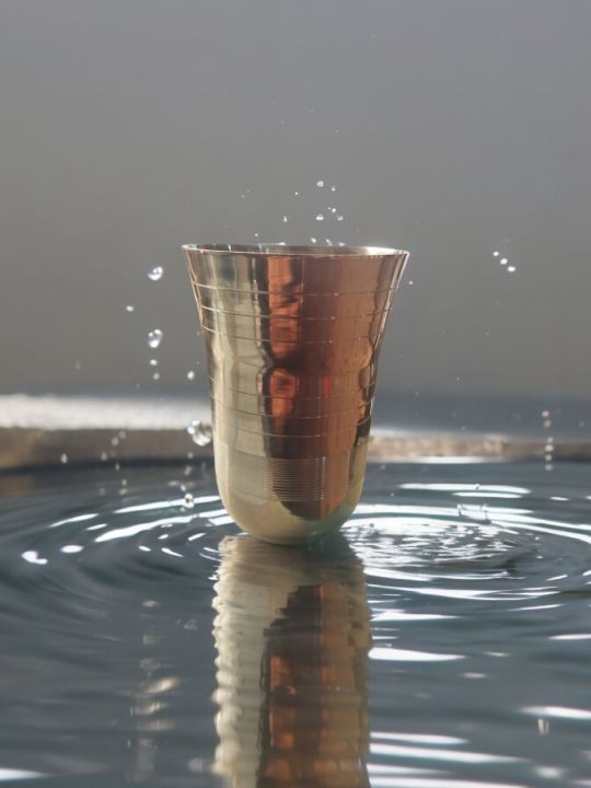 Pure Stainless Steel Glass