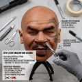 Mike Tyson Mask Man Boxing Champion Realistic Head Cover Fancy Dress Party Halloween Carnival Celebrity Cosplay Costume Props. 