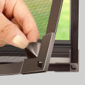 2026 new windproof, magnetic screen window accessories, DIY magnetic strips, PVC strips, summer invisible magnetic，mosquito net. 