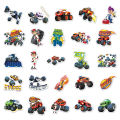 50 Piece Blaze and the Monster Machines Stickers Waterproof DIY For Phones Laptop Car Sticker Creative Home Decal. 
