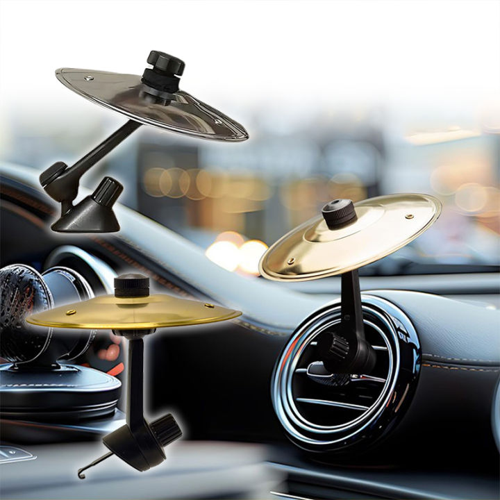 Car Cymbal Air Vent Mini Drum Crash Cymbal for Car Dashboard Compact ...