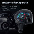 Digital Motorcycle Instrument Panel For Honda Navi 110 Digital Meter Tachometer Speedometer Navi LED Odometer RPM. 