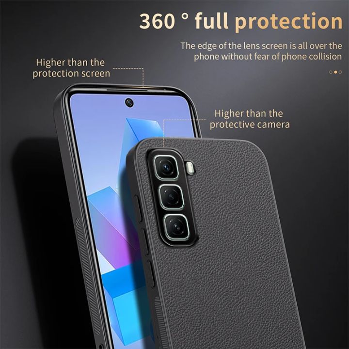 Car%20Magnet%20Leather%20Protective%20Back%20Case%20for%20Infinix%20HOT%2050%20Pro%20Plus%2050I%204G%205G%2040%20Pro%2040I%20Smart9%20Smart8%20TPU+PU%20Skin%20Feel%20Cover%20-%20Image%204
