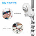 Universal Baby Monitor Bed Bracket Multifunction Camera Holder 1/4 Screw Flexible Clip Hose Holeless Mounting CCTV Phone Stand. 