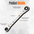 Two-way Ratchet Refrigeration Valve Wrench Professional Air Conditioning Refrigeration Tool 1/4 3/8 3/16 5/16 Inch. 