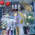 Resin art accessories beginner kit with mold. 