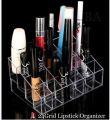 24 Department Transparent Case Lipstick organizer display holder. 