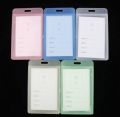 Transparent  Two Types Card ID Card Holder. 