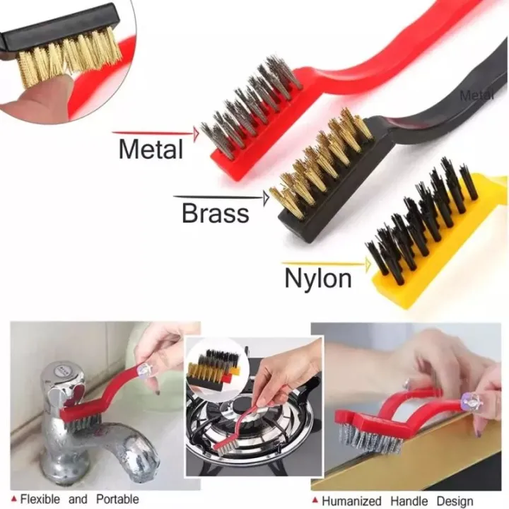 "3-Piece%20Wire%20Brush%20Set:%20Steel,%20Brass,%20and%20Nylon%20Brushes%20for%20Metal%20and%20Rust%20Cleaning"%20-%20Image%202