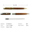 STONEGO Wooden Twist Ballpoint Pen, Retractable Roller Ball Pens Smooth Writing Signature Executive Business Ball Pen. 