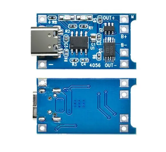 1%20Pcs%20TP4056%20TYPE-C%20USB%205V%201A%2018650%20Lithium%20Battery%20Charger%20Module%20Charging%20Board%20with%20Protection%20Dual%20Function%20DIY%20-%20Image%202