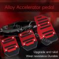 New car automatic/manual transmission aluminum pedal cover, clutch pedal stainless steel anti-skid pad, universal car parts. 