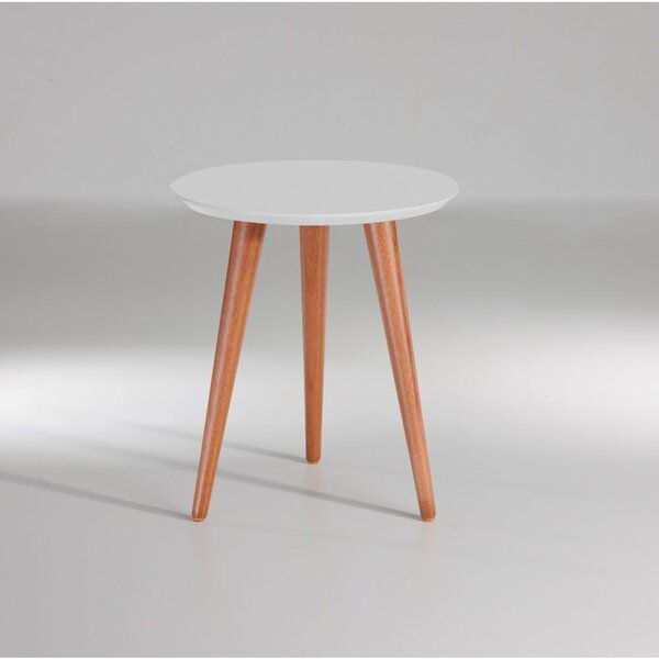 White top 3 legs coffee table