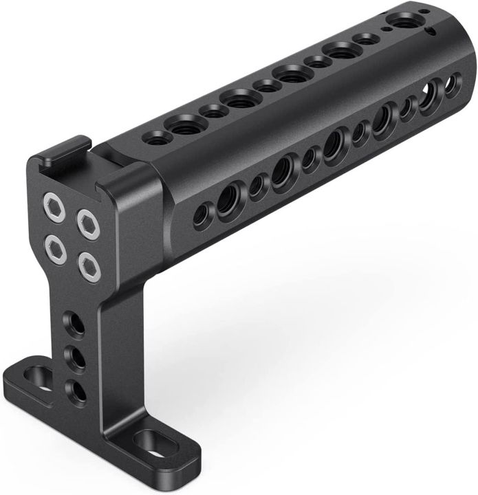 SMALLRIG Camera Top Handle Cheese Handle Grip with Built-in Shoe Mount for Camera Rig, Camera Cage - 1638