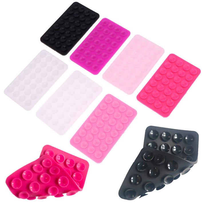 (Ce14)1PC%20Silicone%20Mobile%20Phone%20Fixing%20Anti%20Slip%20Suction%20Cup%20Double%20Sided%20Fixed%20Pad%20Car%20Mounted%20Bracket%20Case%20Universal%20-%20Image%203