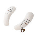 Winter Thickened Plush Toilet Seat Pad Household Universal Style Adhesive Fixed Warm Toilet Seat Cover.