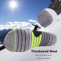 Merino Wool Ski Socks Cold Weather Socks for Men Women Snowboarding Snow Hunting Winter Thermal Knee-high Warm Socks.