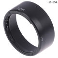 ES65B Camera Lens Hood ES-65B Sun Shade Cover For Canon EOS R RP R5 R6 With RF 50mm F1.8 STM 43mm Diameter Filter. 