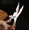 Kitchen Multifunctional Strong Scissors Household All-steel Kitchen Special Stainless Steel Scissors. 