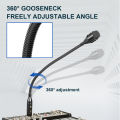Depusheng Professional Dynamic DJ Microphone With Switch for Mixer Dedicated Disc Shouting Microphone KTV Bar Gooseneck DJ Mic.
