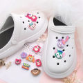 Jibbitz Crocs shoe buckle cute cartoon shoe decoration set. 