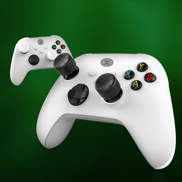 DATA%20FROG%208pcs%20Controller%20Silicone%20Analog%20Thumb%20Stick%20Grip%20Cap%20for%20Xbox%20One/S/Series%20X%20S/PS5/PS4/Switch%20Pro%20Gamepad%20Replacement%20-%20Image%203