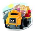 Mega Bloks CAT Cement Mixer Vehicle with 8 Building Blocks. 