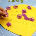 40pcs/set Alphabet Cake Molds Figure Plastic Letter Fondant Mold Icing Cookie Cutter Number Cake Mould Baking Decorating Tools. 