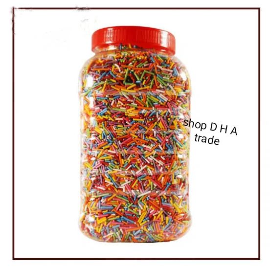 Rainbow Sprinkles - Toppings - Chocolates & Sweets -  1kg