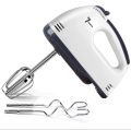 Hand Held Mixer Electric Whisk 7-Speeds Portable Hand Mixer Food Baking Mixers with 2 Beaters 2 Dough Hooks Mini Egg Cream Food Beater for Kitchen Making Caket. 