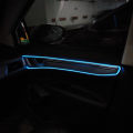 1M/3M/5M Car Interior Led Decorative Lamp EL Wiring Neon Strip For Auto DIY Flexible Ambient Light USB Party Atmosphere Diode.