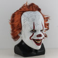 Creepy Pennywise Joker Mask Cosplay Horror Evil Demon Clown Killers Latex Helmet Halloween Carnival Party Costume Props s. 