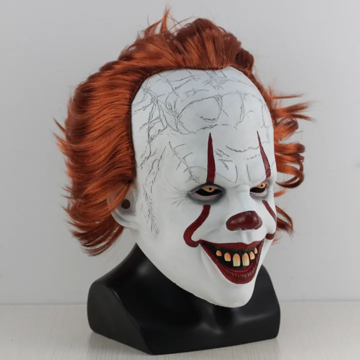 Creepy%20Pennywise%20Joker%20Mask%20Cosplay%20Horror%20Evil%20Demon%20Clown%20Killers%20Latex%20Helmet%20Halloween%20Carnival%20Party%20Costume%20Props%20s%20-%20Image%205