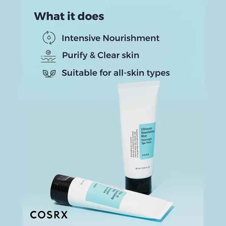 COSRX%20Ultimate%20Nourishing%20Rice%20Spa%20Overnight%20Mask%2060mL%20-%20Image%203