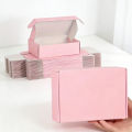 10 Pcs Pink Shipping Boxes Pink Corrugated Cardboard Mailer Boxes Bulk for Packaging Small Business Mailing . 