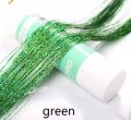 Sparkle Hair Tensils Rainbow Colored 93cm Hair Laser False Hair Extensions Decor Glitter Strings For Girls. 