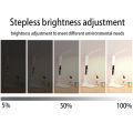 Folding Table Lamp USB Reading Touch Dimmable Eye Protection With Alarm Clock Thermometer LED Desk Lamp USB Charge Night Light.