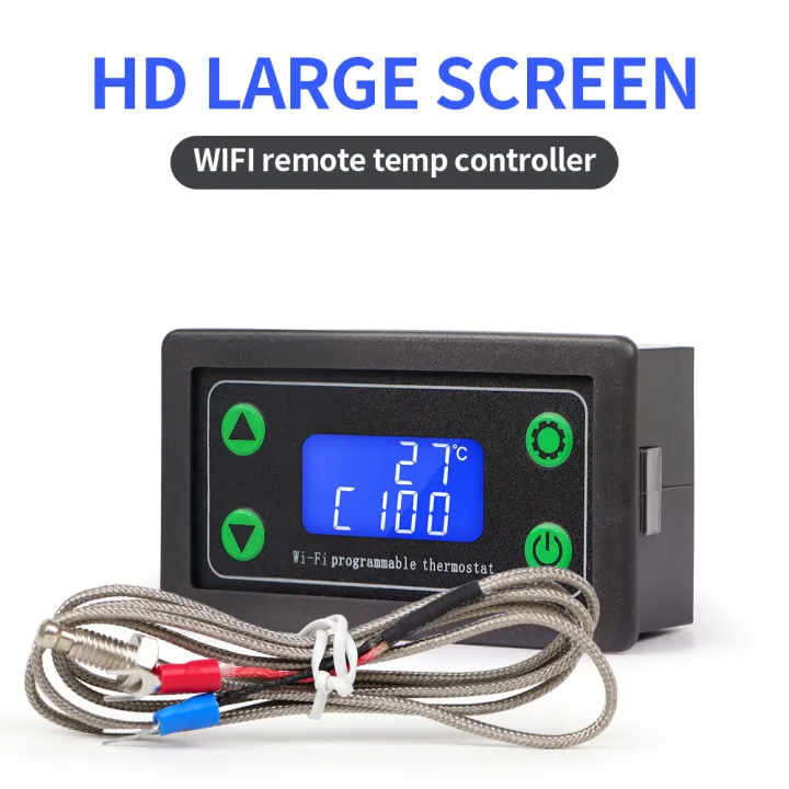 Temperature Remote Control ZFX-WT01 WIFI Remote Control Thermostat Smart Digital Temperature ...
