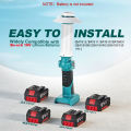 6 Modes Camping LED Flashlight For Bosch Portable Floodlight Work Light with Hook Outdoor Emergency Lantern  Power tools. 
