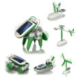 6-In-1 Solar-Power Robot Kit Assembling Ship Fan Windmill Car Toys Scientific Lab DIY Kids Educational Gadgets. 