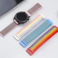 22mm 20mm Band For nike Samsung Galaxy Watch 4 6 classic 5 Pro 3 active 2/Gear S3 Nylon Bracelet Huawei watch GT 2 3 pro 4 strap. 