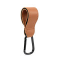 1PCS Baby Stroller Hook PU Leather Adjustable Pram Hook Cart Organizer Diaper Bag Hanger Children Boy Girl Travel Accessories. 