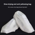 30pcs Non Woven Shoe Bag Drawstring Storage Bags Tighten Mouth Sun-cure Small White Shoes Dustproof Anti Yellow Air Drying Bag Travel. 