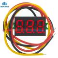0.36 Inch 0.36" Digital Voltmeter Red Green Blue DC 2.5-40V 0V-100V 2/3 Lines 3 digit Voltage Panel Meter Display led Color. 