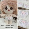 Multistyles Doll Fashion Clothes High Quality Cotton Lace Underwear Doll Panties for 1/11 ob11 Dolls for 1/12bjd Doll. 